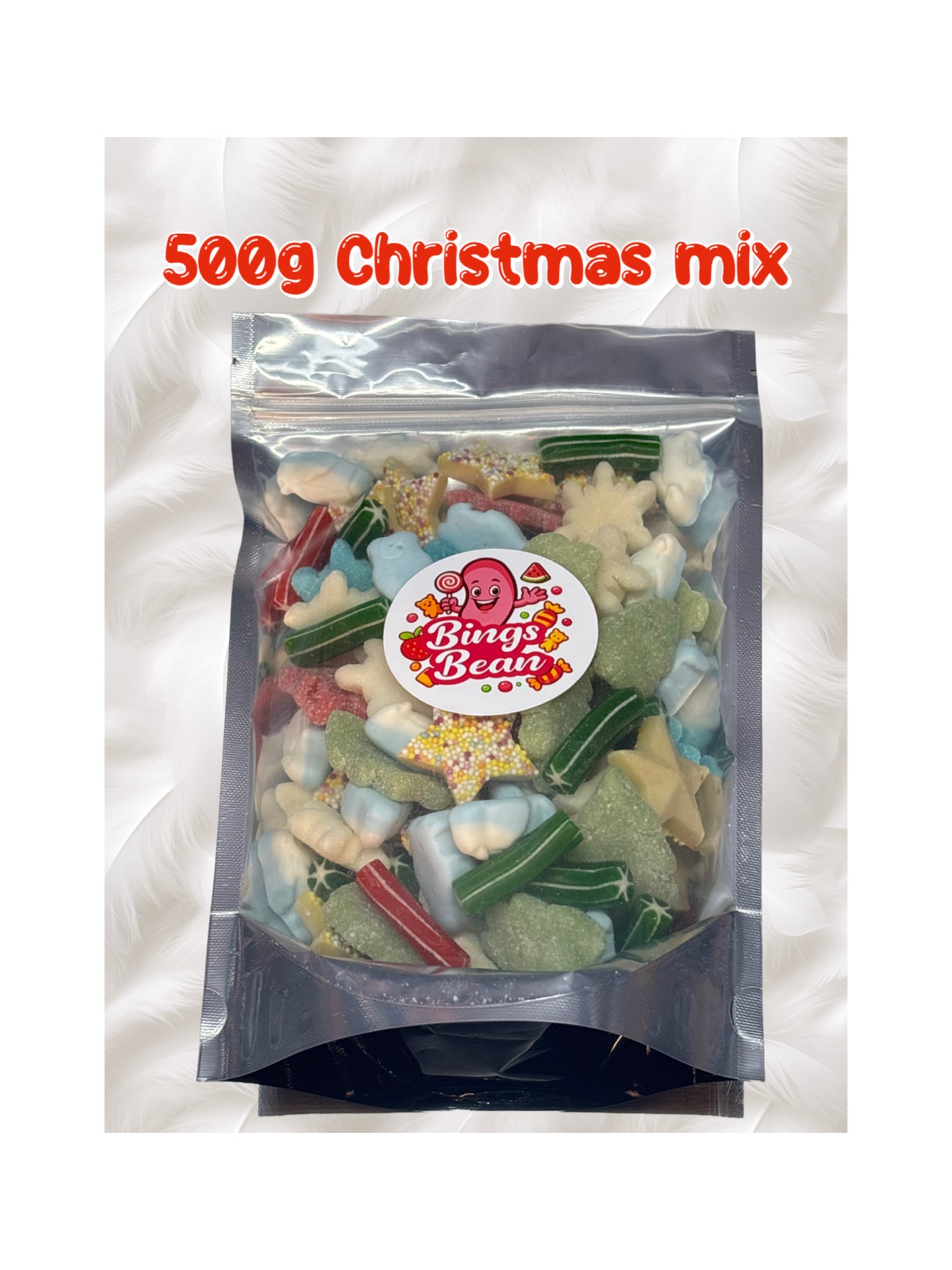 500g Christmas Pick n Mix – Festive Sweet Treat Bag!