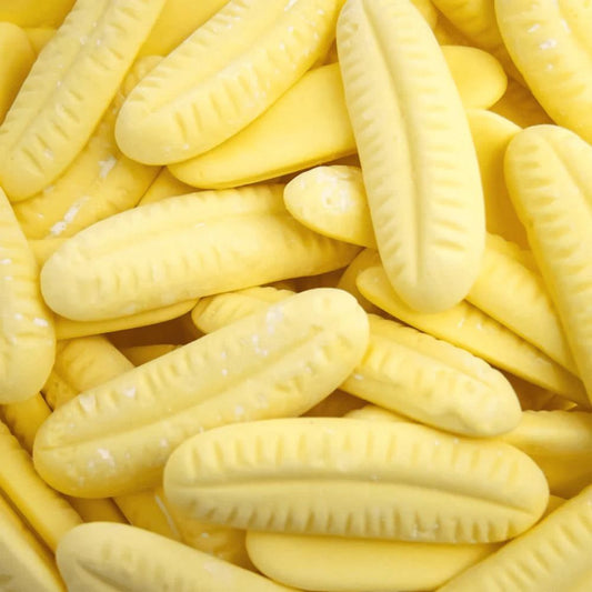 RETRO Giant Foam Bananas 500g - 1kg | Soft Pick n Mix Sweets