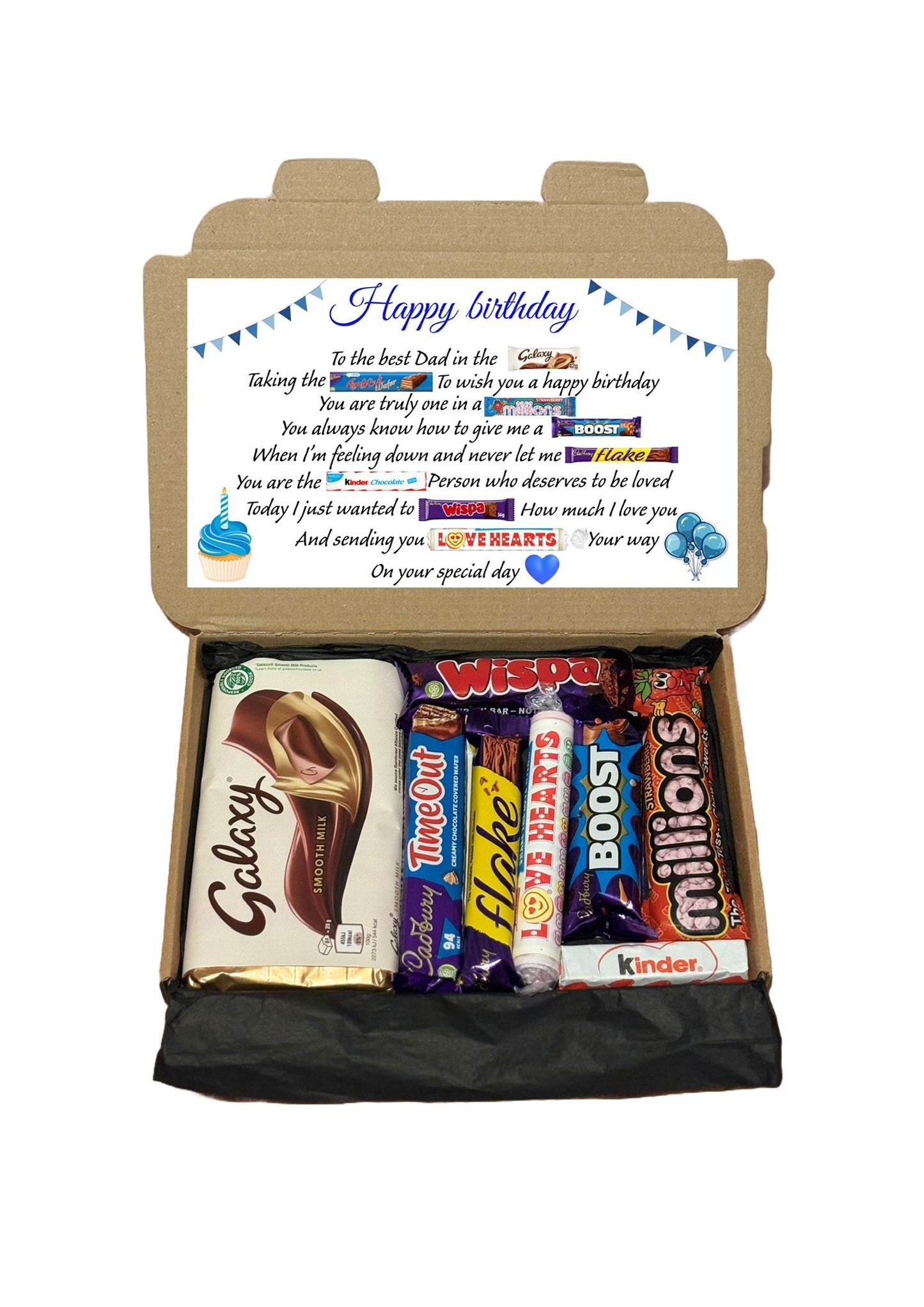 Birthday Chocolate Treat Box | Perfect Gift for Son, Dad, Boyfriend, Husband & Nephew