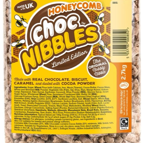 Choc Nibbles 500g Pouch | Multiple Flavours to Choose From | Resealable Bag