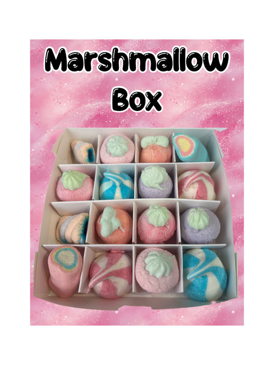 Marshmallow sample box - A soft & sweet gift box