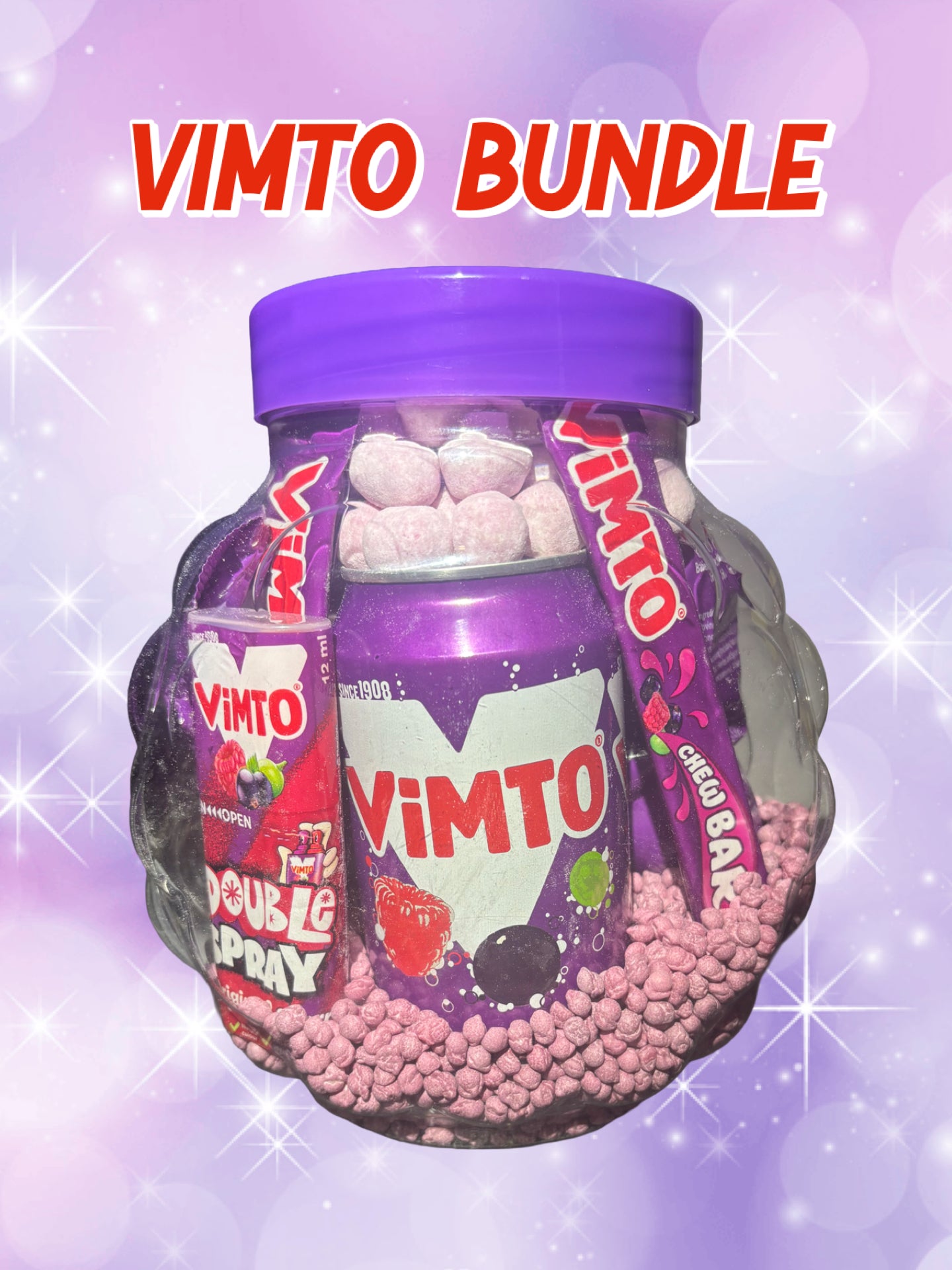 Vimto theme sweet jar bundle