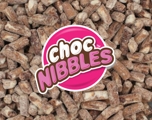 Choc Nibbles 500g Pouch | Multiple Flavours to Choose From | Resealable Bag