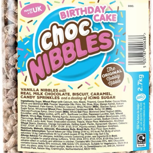 Choc Nibbles 500g Pouch | Multiple Flavours to Choose From | Resealable Bag