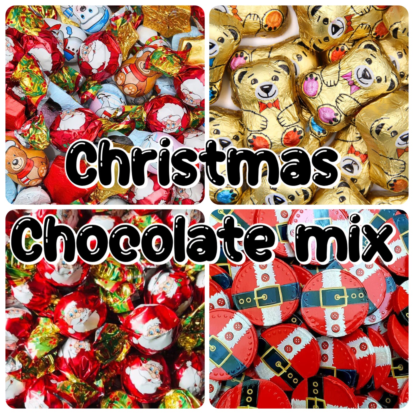 🎄 Festive Christmas Chocolate Mix (300g) - in a resealable pouch