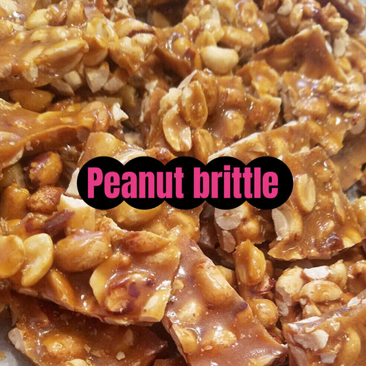 Kingsway Peanut Brittle 500g | Traditional Toffee Crunch