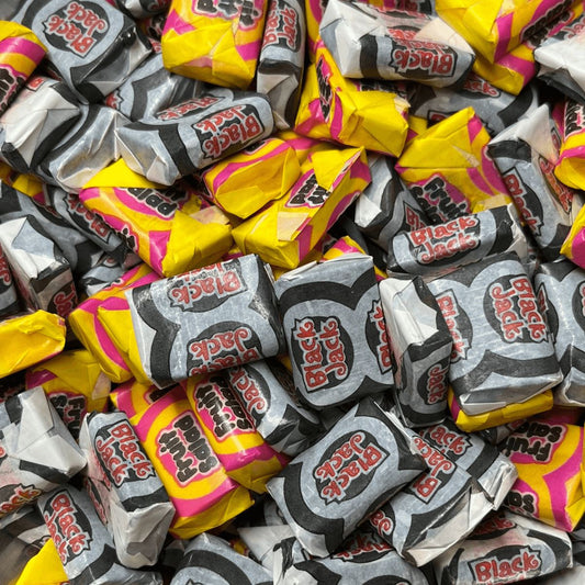 Black Jacks & Fruit Salads 500g Resealable Bag | Retro Penny Chews UK