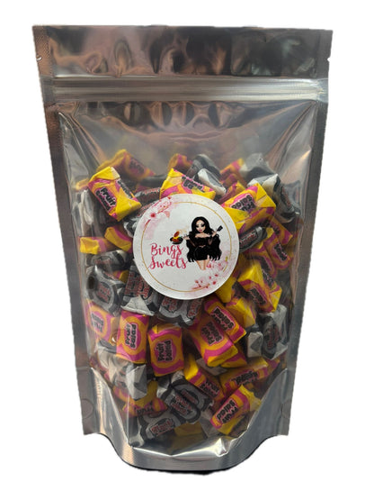 Black Jacks & Fruit Salads 500g Resealable Bag | Retro Penny Chews UK