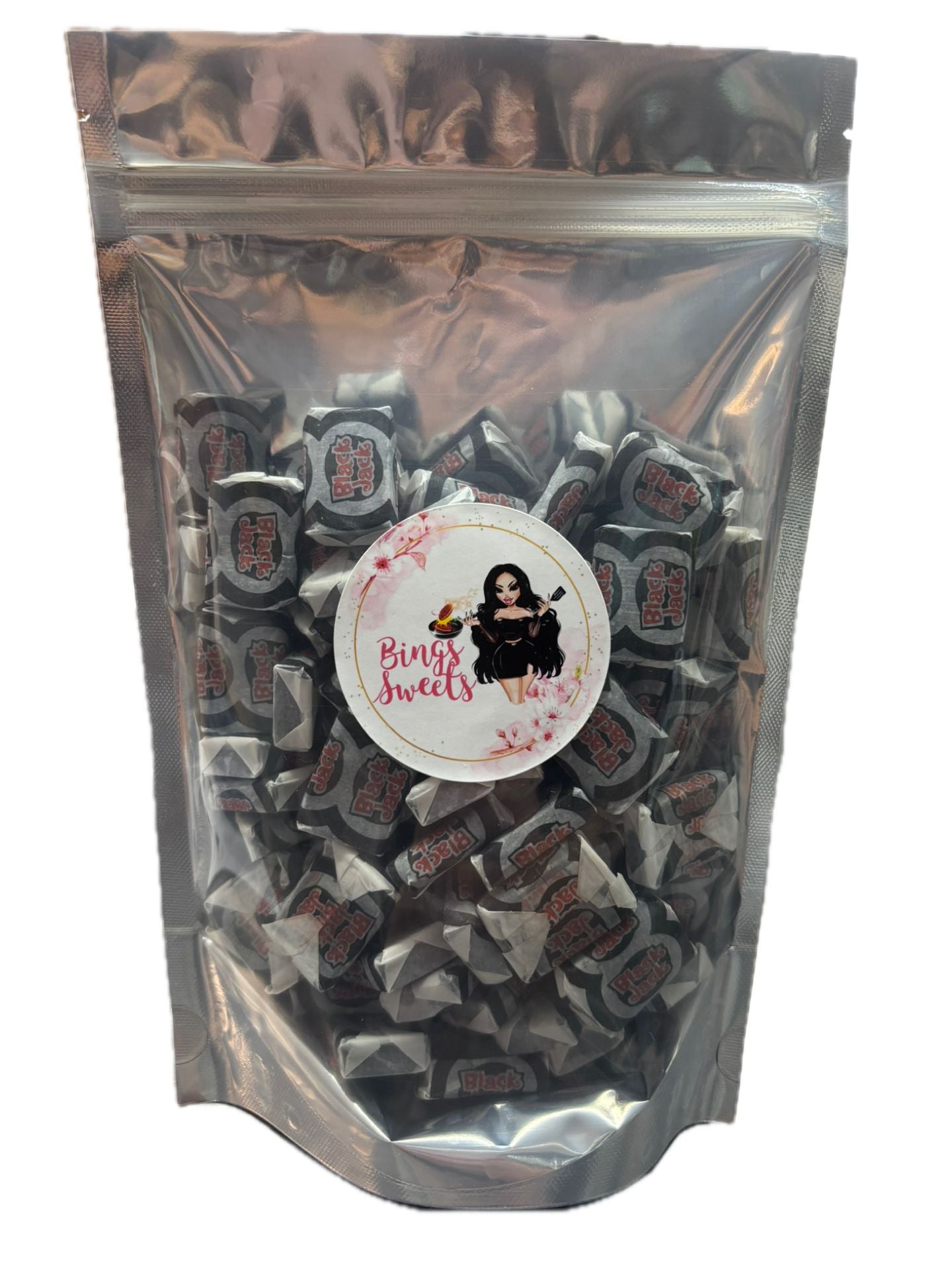 Black Jacks & Fruit Salads 500g Resealable Bag | Retro Penny Chews UK
