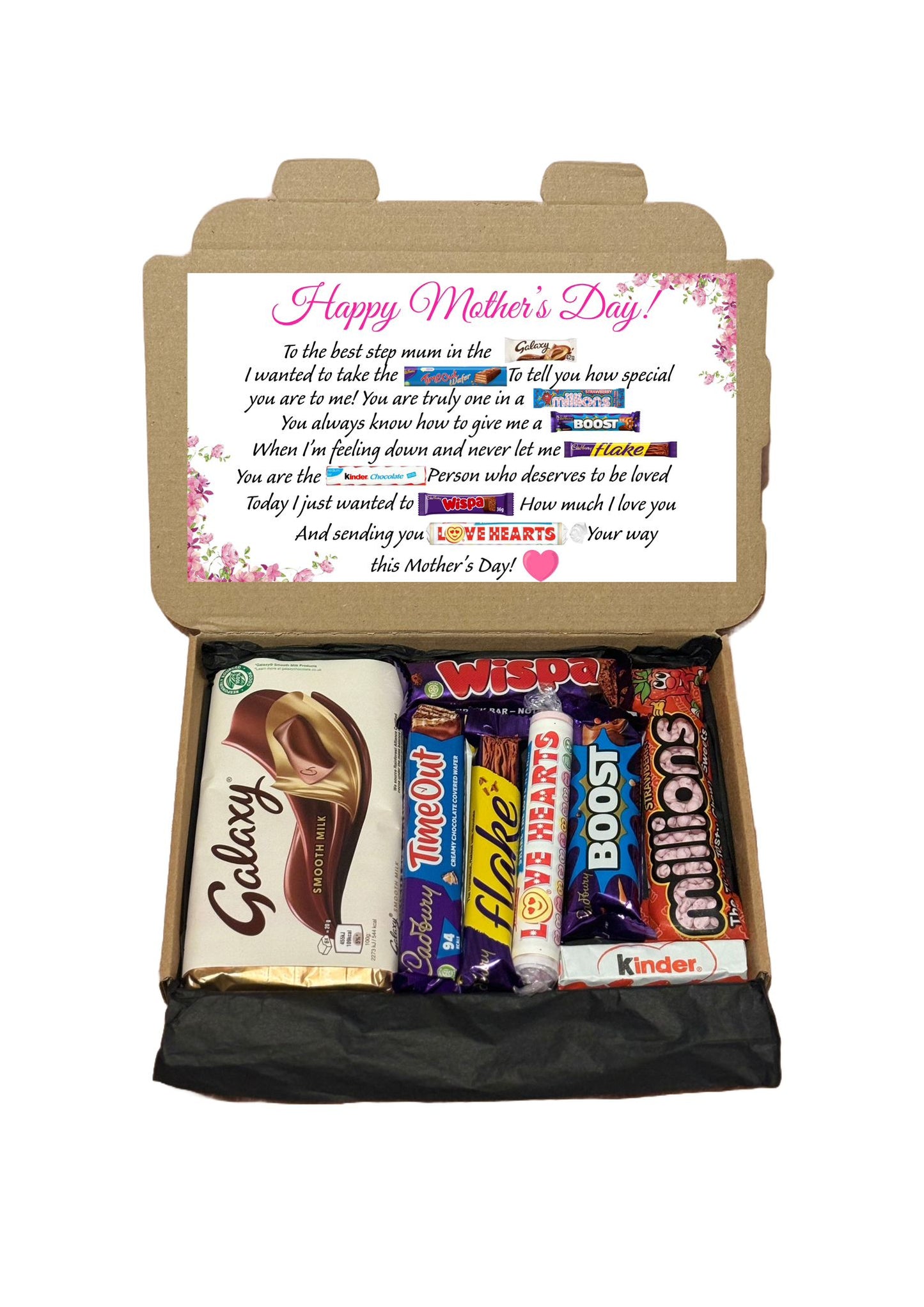Mother’s Day Chocolate Gift Box | Poem Treat for Mum or Nan – Galaxy & More