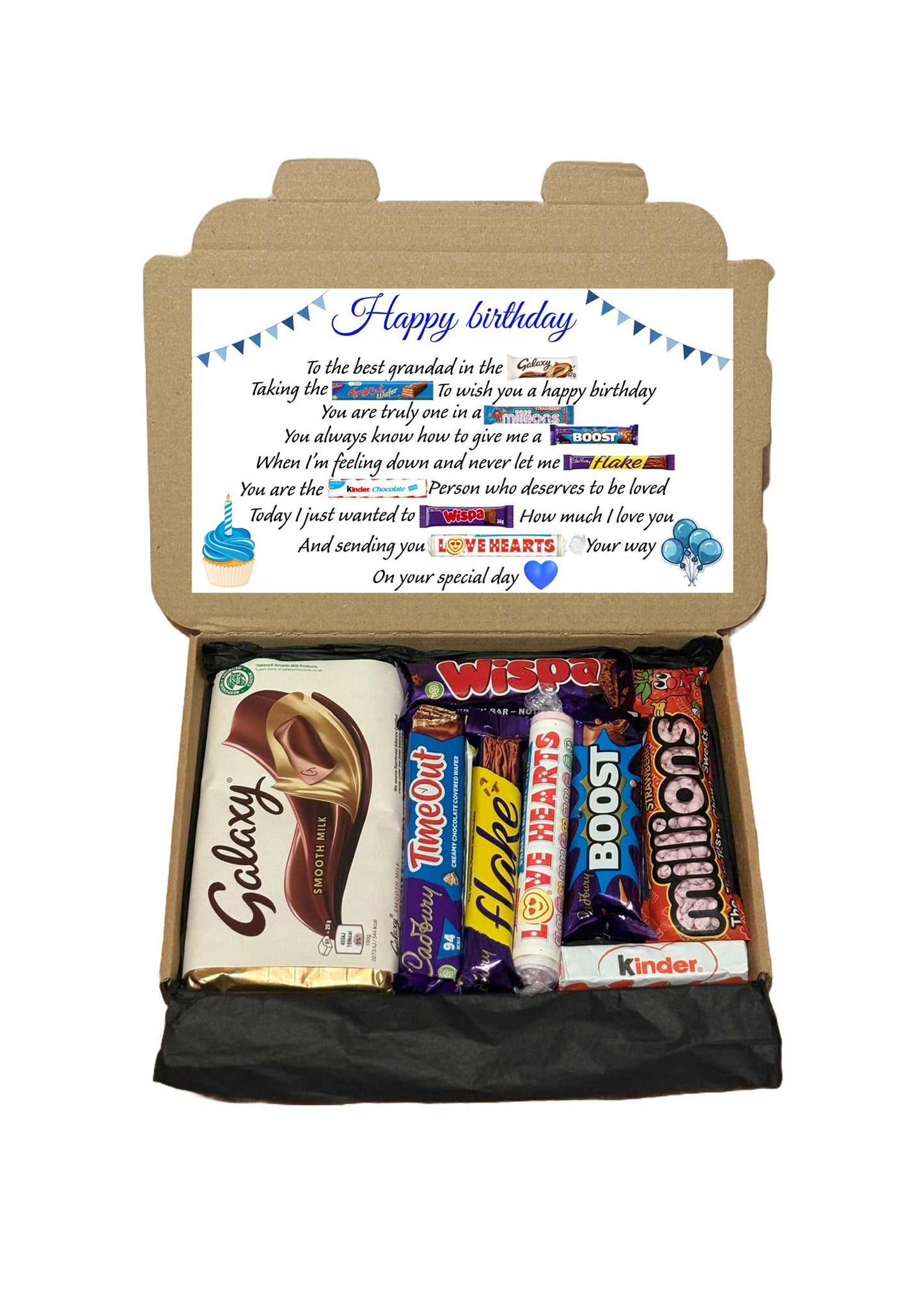 Birthday Chocolate Treat Box | Perfect Gift for Son, Dad, Boyfriend, Husband & Nephew