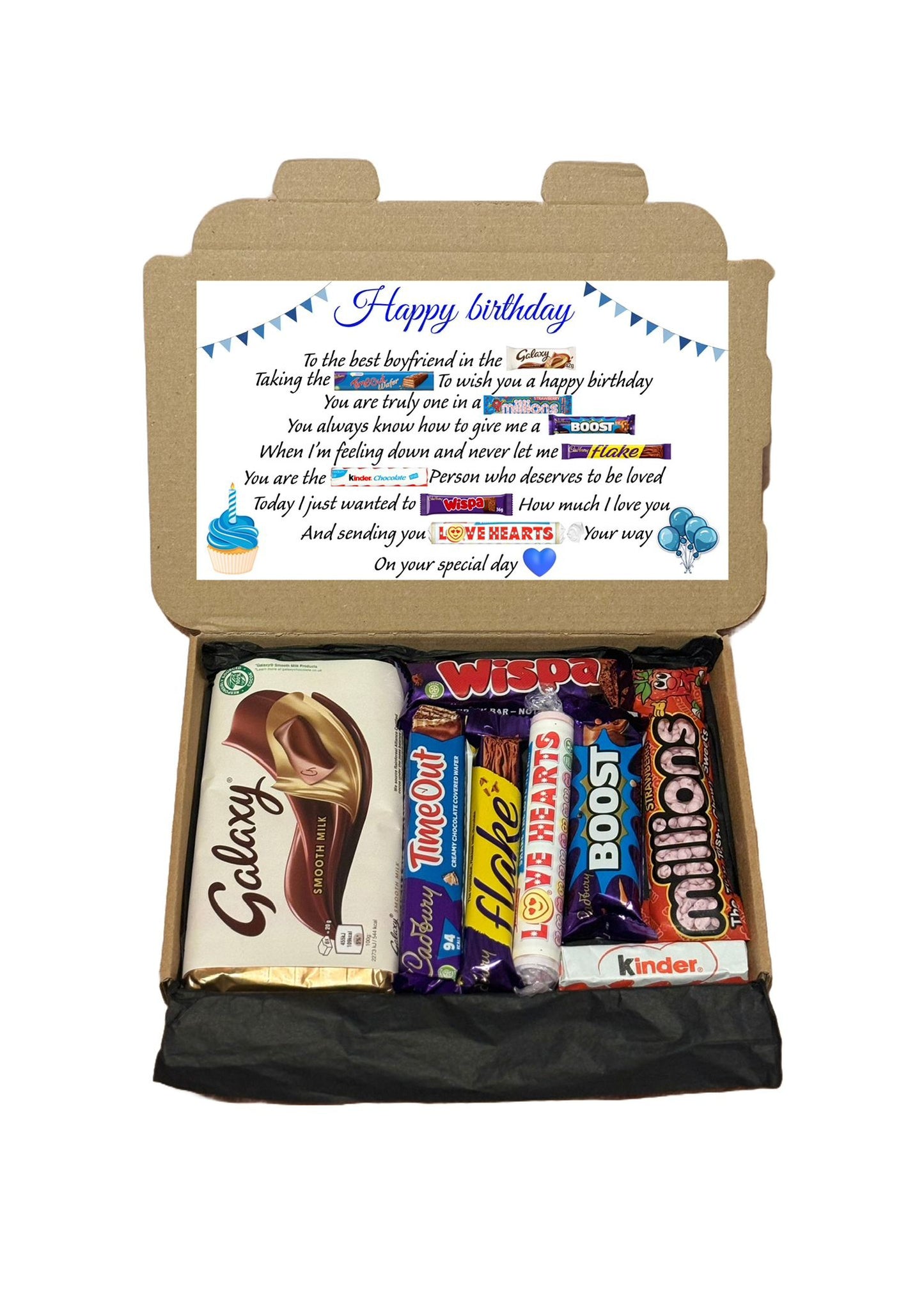 Birthday Chocolate Treat Box | Perfect Gift for Son, Dad, Boyfriend, Husband & Nephew