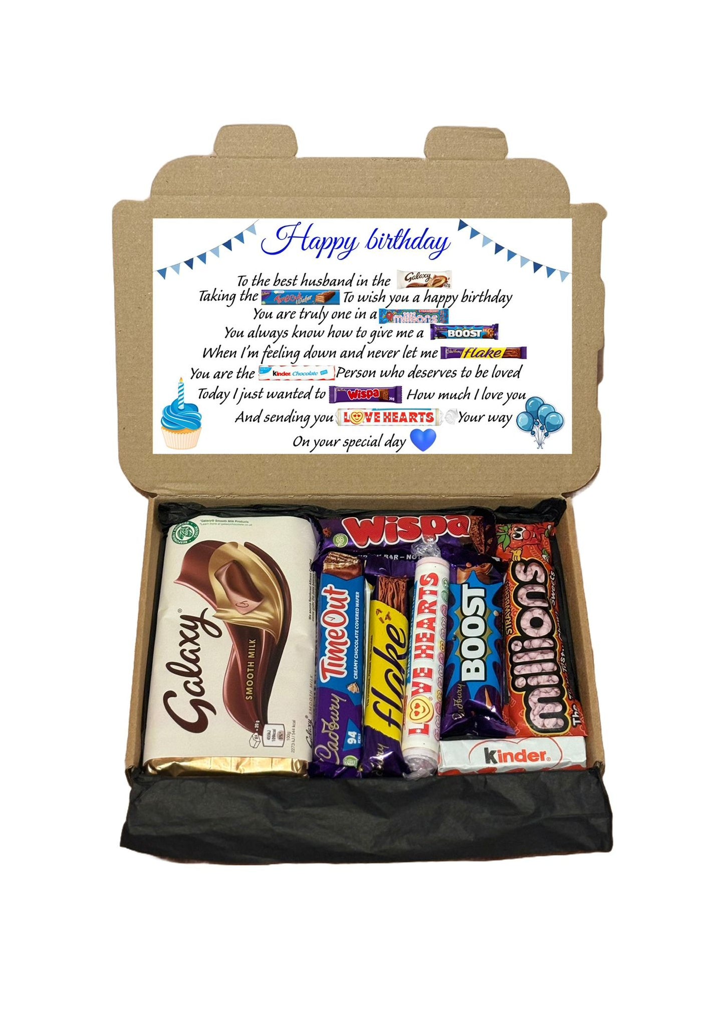 Birthday Chocolate Treat Box | Perfect Gift for Son, Dad, Boyfriend, Husband & Nephew