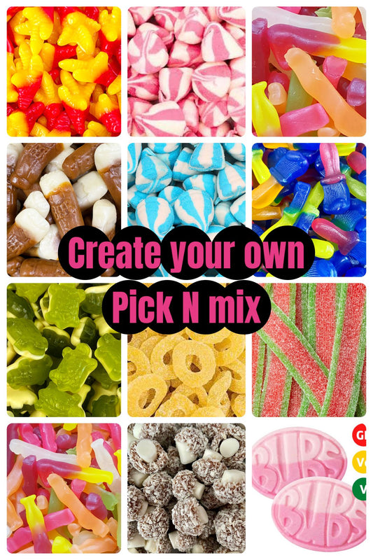 Part 2: Create Your Own Pick n Mix | Build a Bag of Your Favourite Sweets (Minimum of 5 must be added to cart)